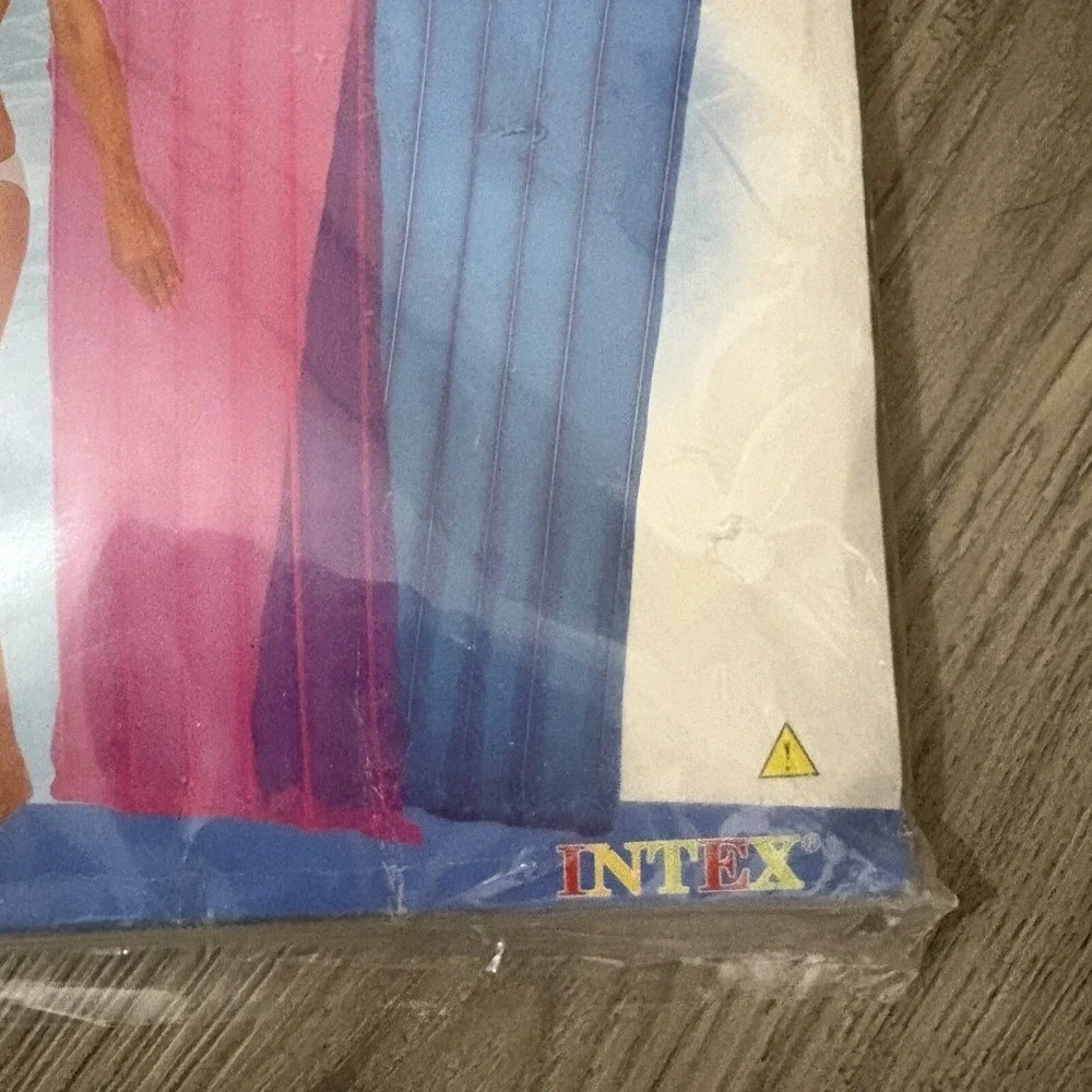 INTEX The Wet Set Inflatable Mat Blue Relax Pool Beach 72